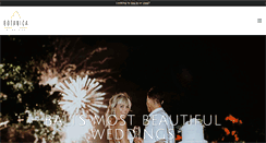 Desktop Screenshot of botanicaweddings.com